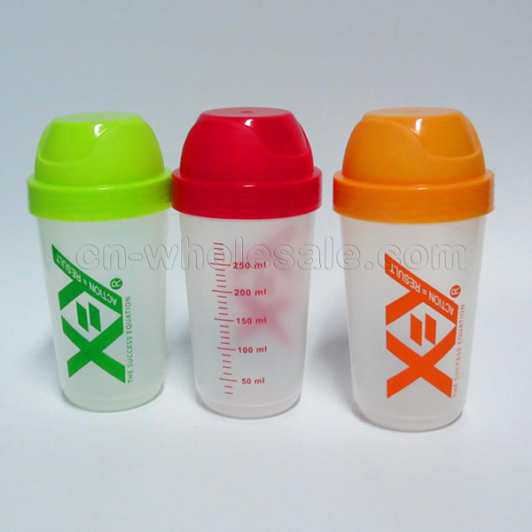 300ml BPA FREE Blender protein shaker bottle Small drinking water bottle
