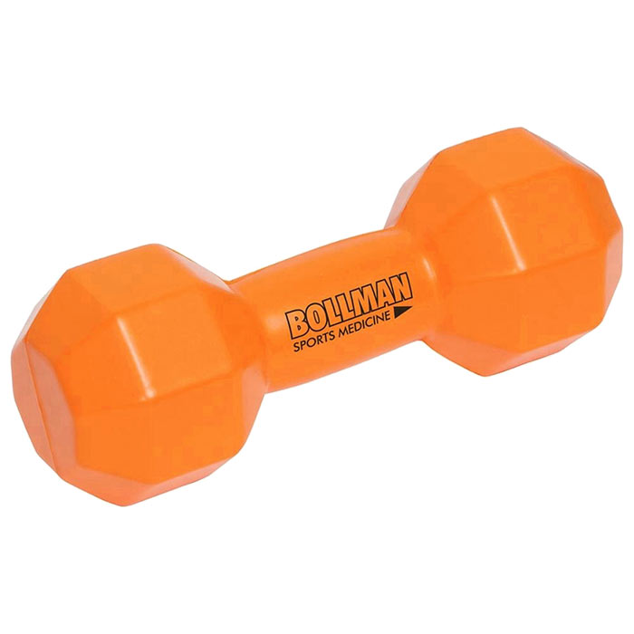 2018 hot sale custom stress relief dumbbell toys