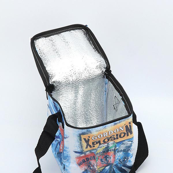 Full color sublimation printed insulated beer cooler bag
