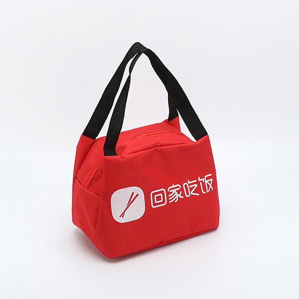 Custom 600D polyester insulated cooler tote bag