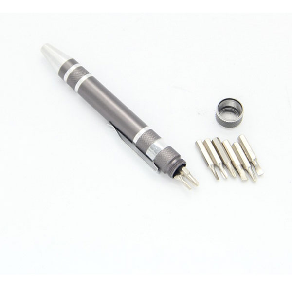 Cheap price Aluminum Pen shaped screwdriver promotional screwdriver set