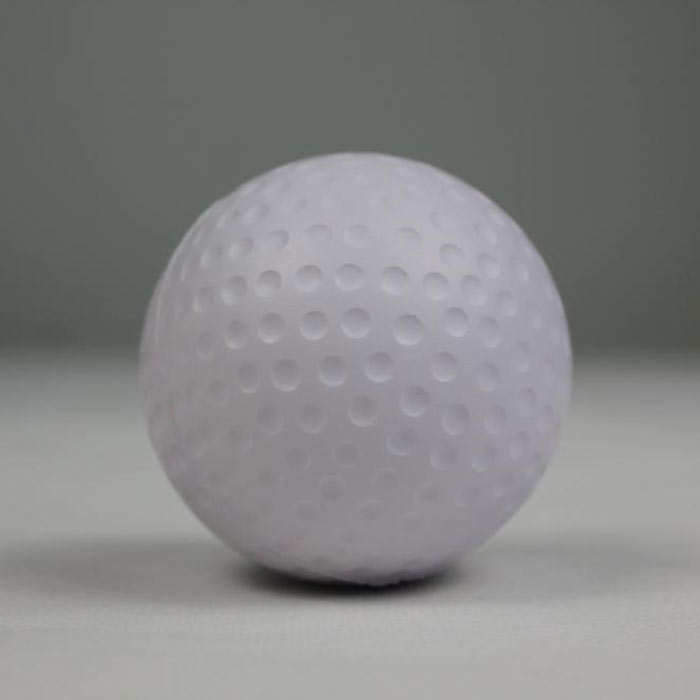 63mm chinese stress balls golf balls shape custom squeeze ball