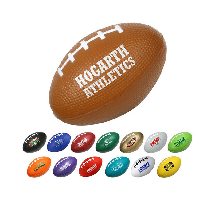 Wholesale Soft American Football Shaped Stress Ball branded Rugby Stress Ball